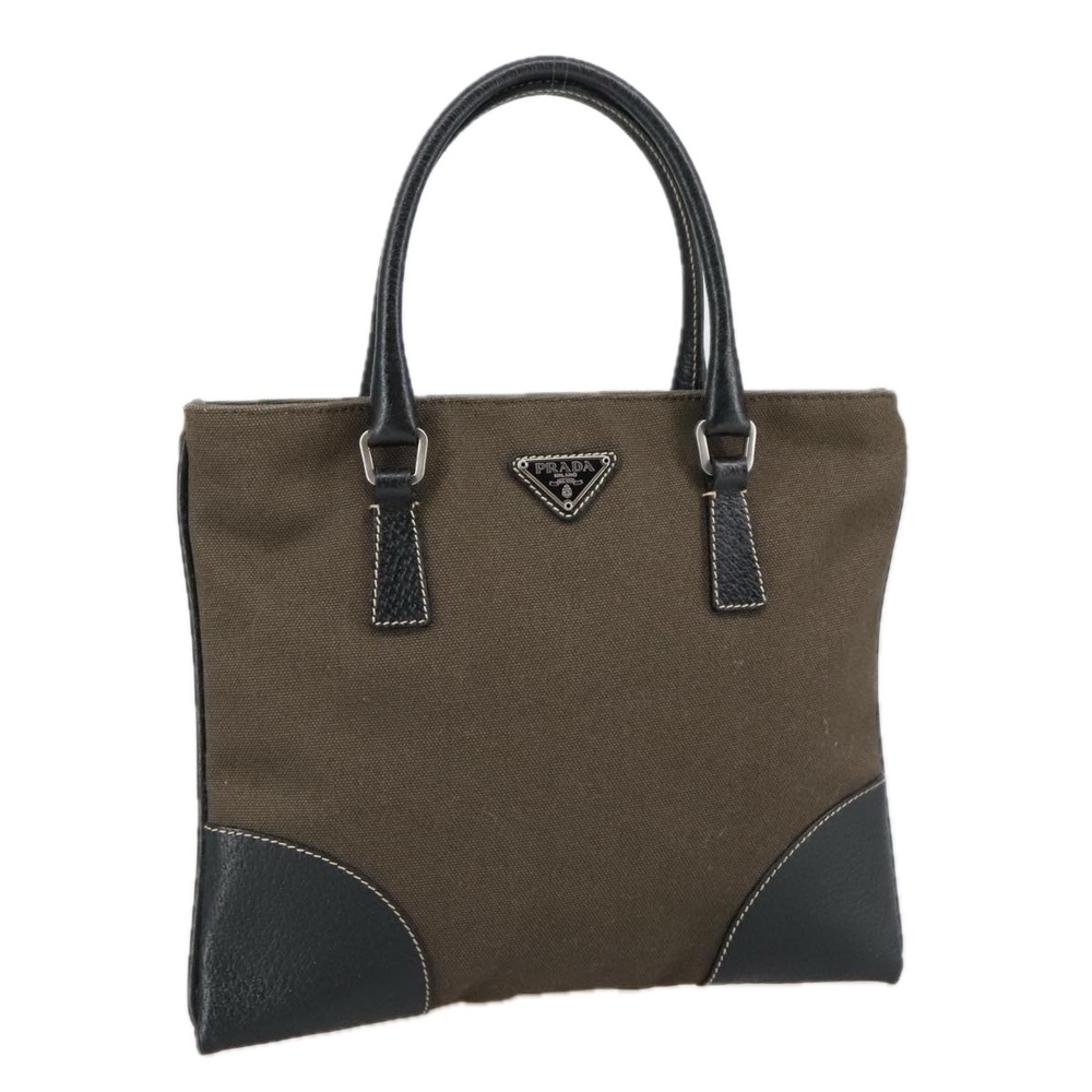 Prada Brown and Black Satchel
